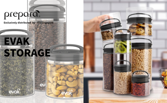 Freshness Sealed in Style: Discover the Evak Storage Collection