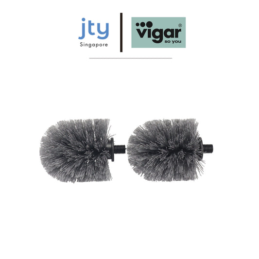 Vigar 2 Pc Replacement Toilet Brush Head