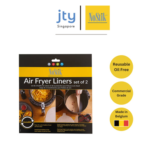 Nostik Air Fryer Liner Set of 2 (Round or Rectangular size)