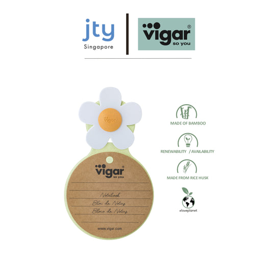 Vigar Flower Power Notebook With Suction