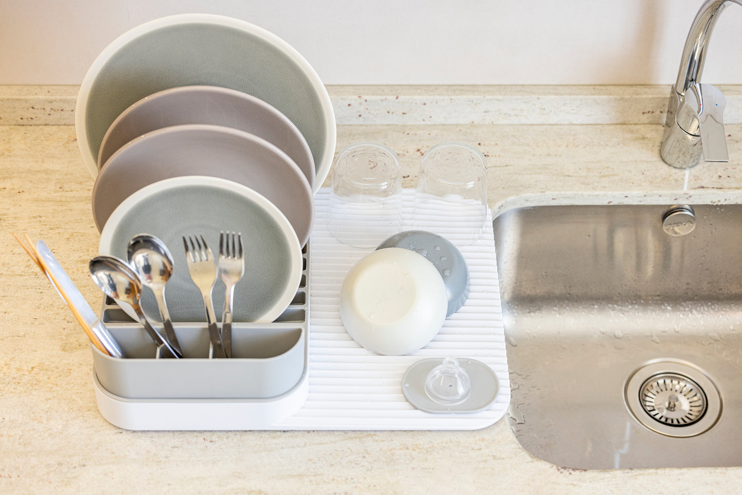 Vigar RengØ Dish & Cutlery Drainer Set