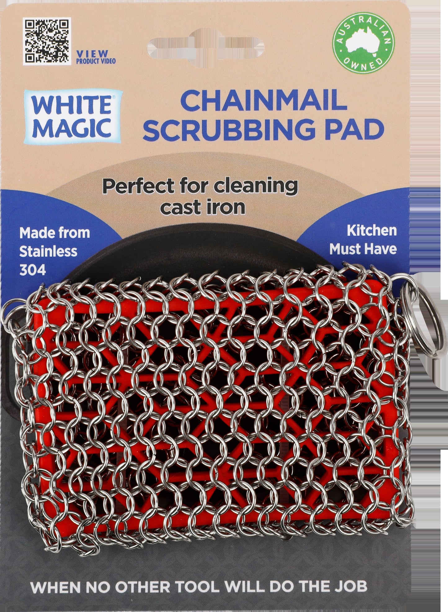 White Magic Chainmail Scrubbing Pad