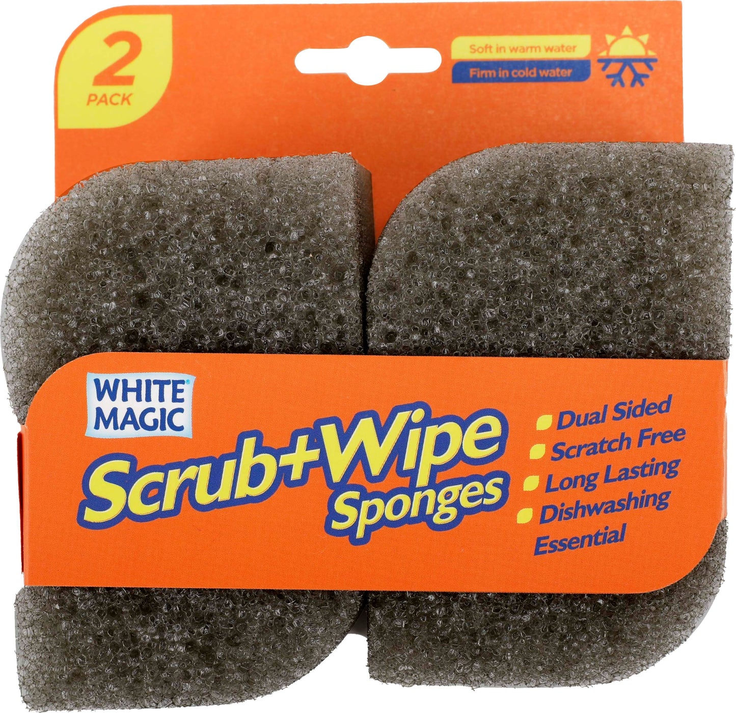 White Magic Scrub+Wipe Sponges