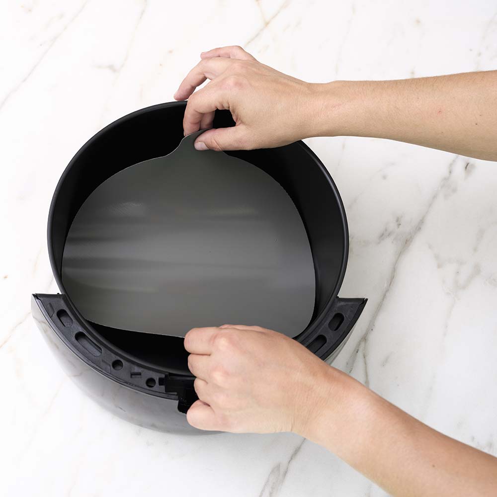 NoStik Silicon Air Fryer Liner Set of 2- Round