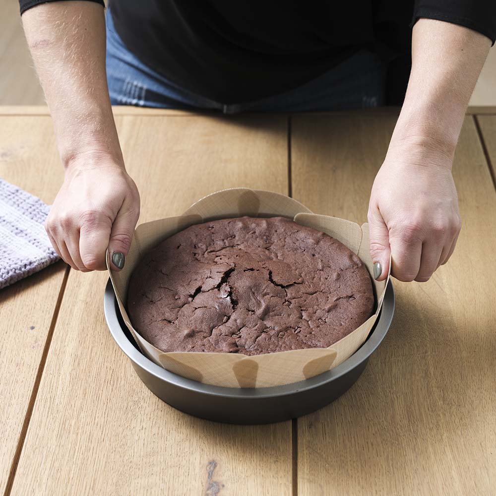 NoStik Silicon Cake Tin Liner- Round