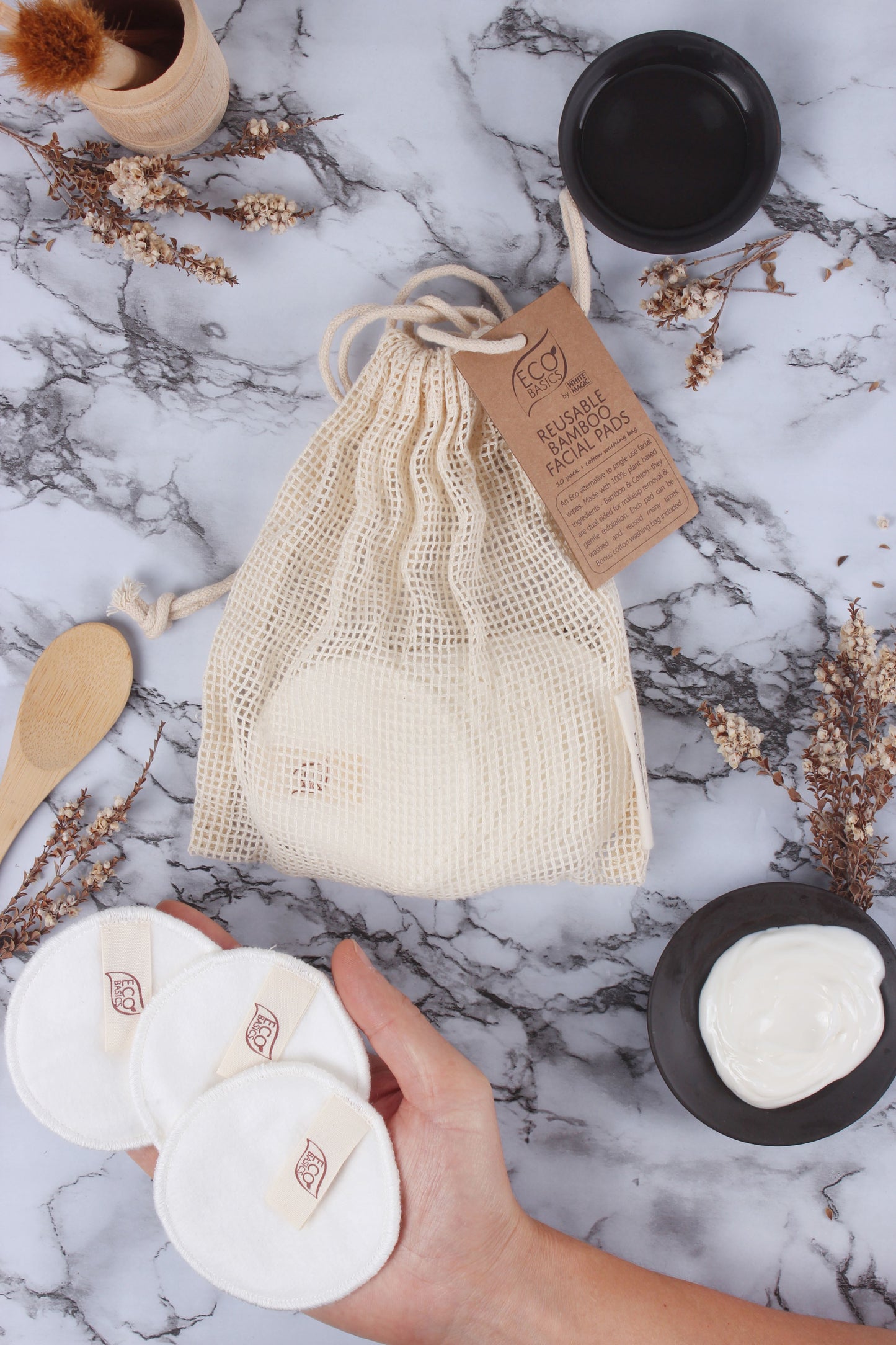 Eco Basics Reusable Bamboo Facial Pads