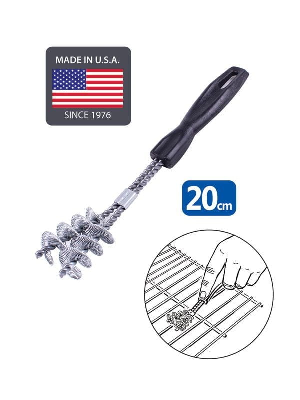 Mini Double Helix Barbecue Brush