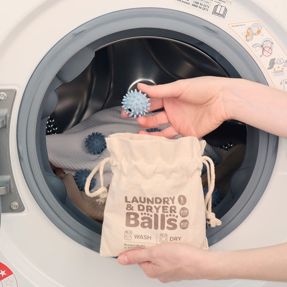 Eco Basics Laundry & Dryer Balls 8pcs