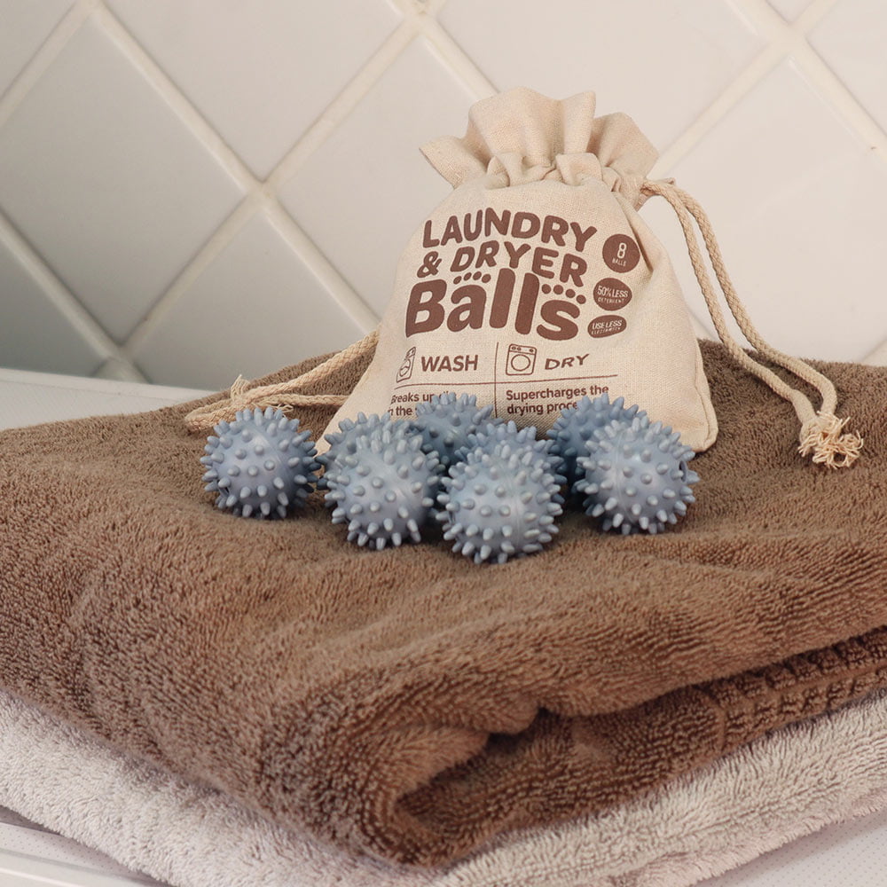 Eco Basics Laundry & Dryer Balls 8pcs