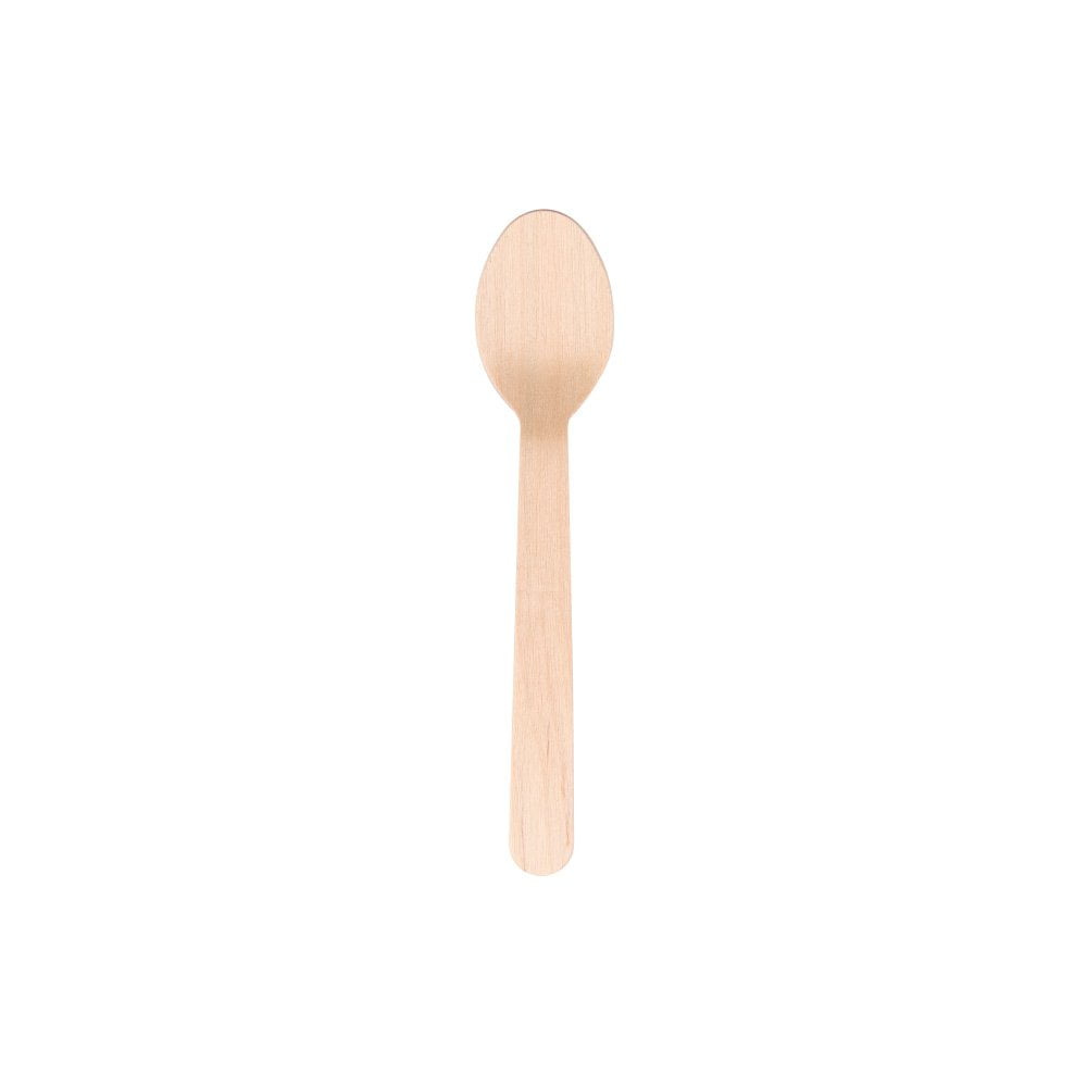 Eco Basics Biodegradable Wood Spoon – 18pcs