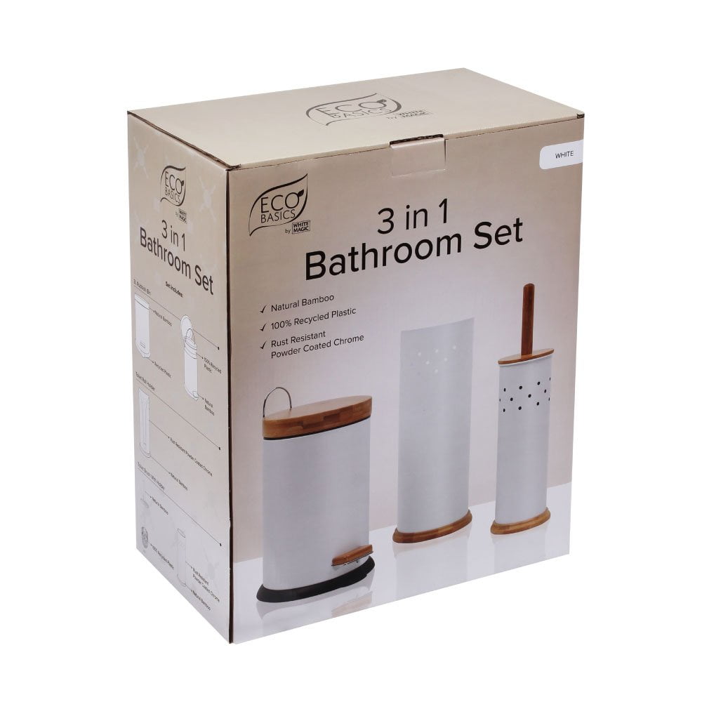 Eco Basics 3 in 1 Bathroom Set