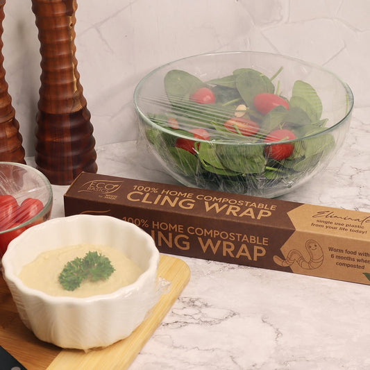 100% Home Compostable Cling Wrap 30m