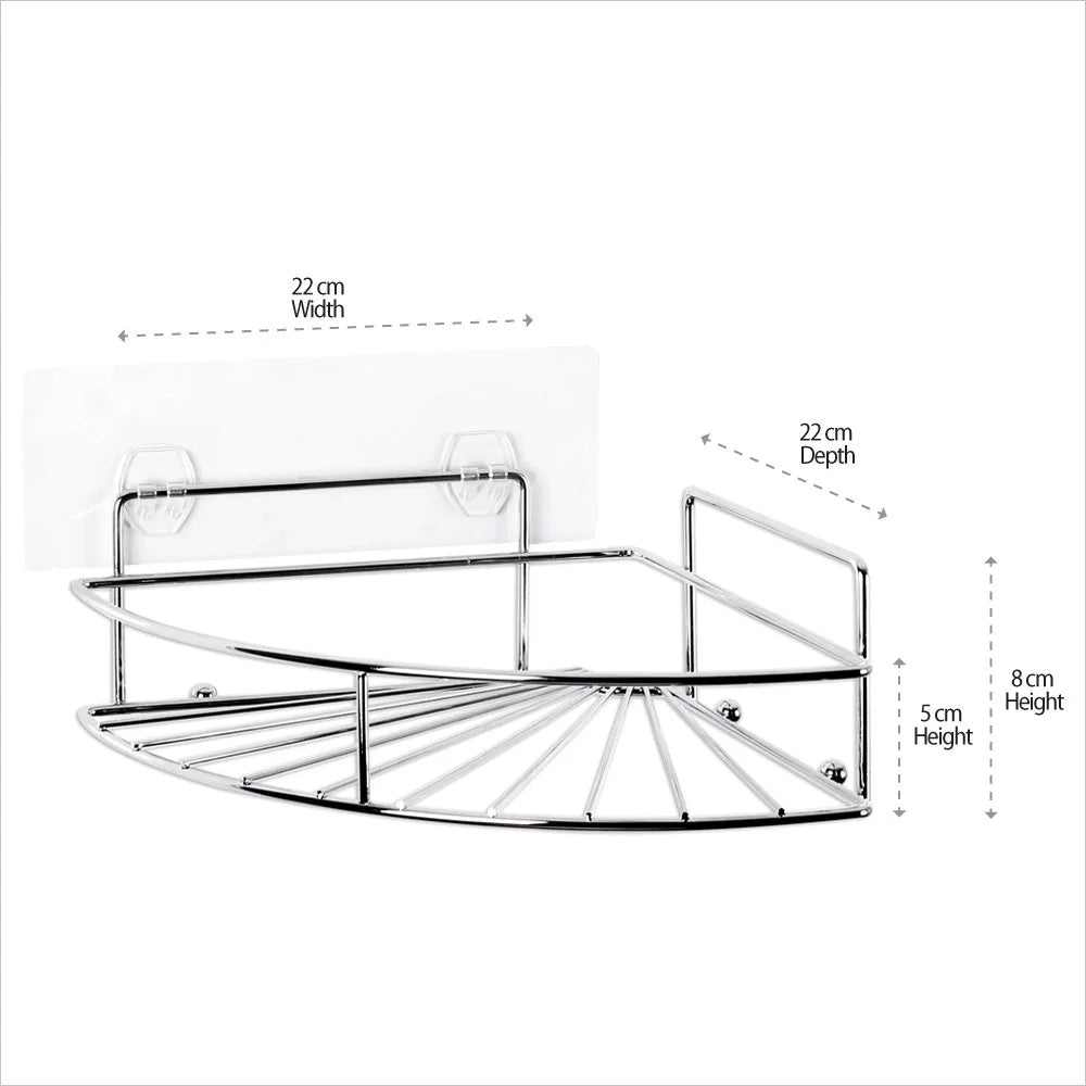 i-hook Bathroom Corner Shelf