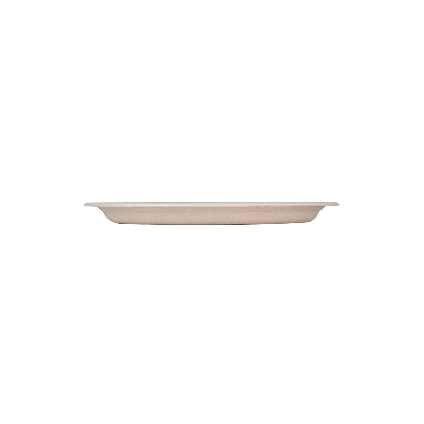 Biodegradable Sugarcane Plate 17cm – 10pcs