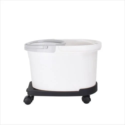 White Magic Spin Mop Trolley