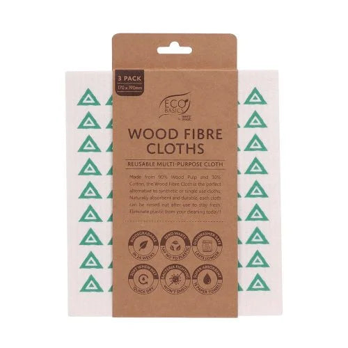 Eco Basics Wood Fibre Cloths