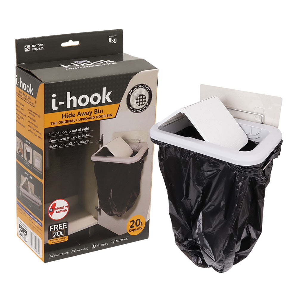 i-hook Hide Away Bin – NEW Version