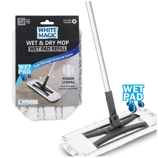 Wet and Dry Mop Wet Pad Refill