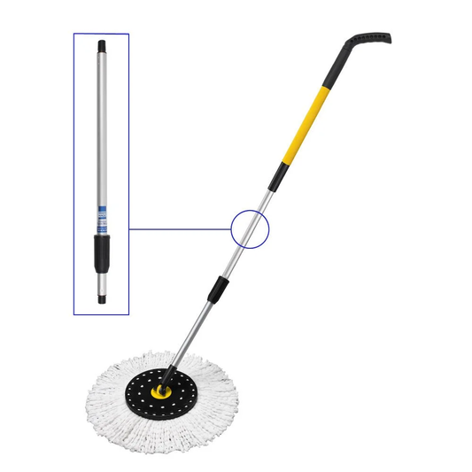 White Magic Professional Spin Mop Second Section