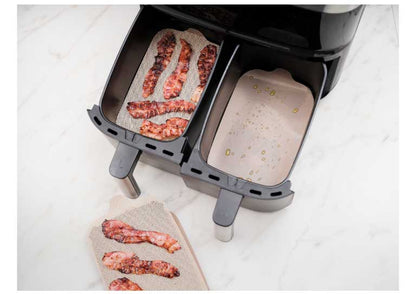 NoStik Dual air fryer liner Brown
