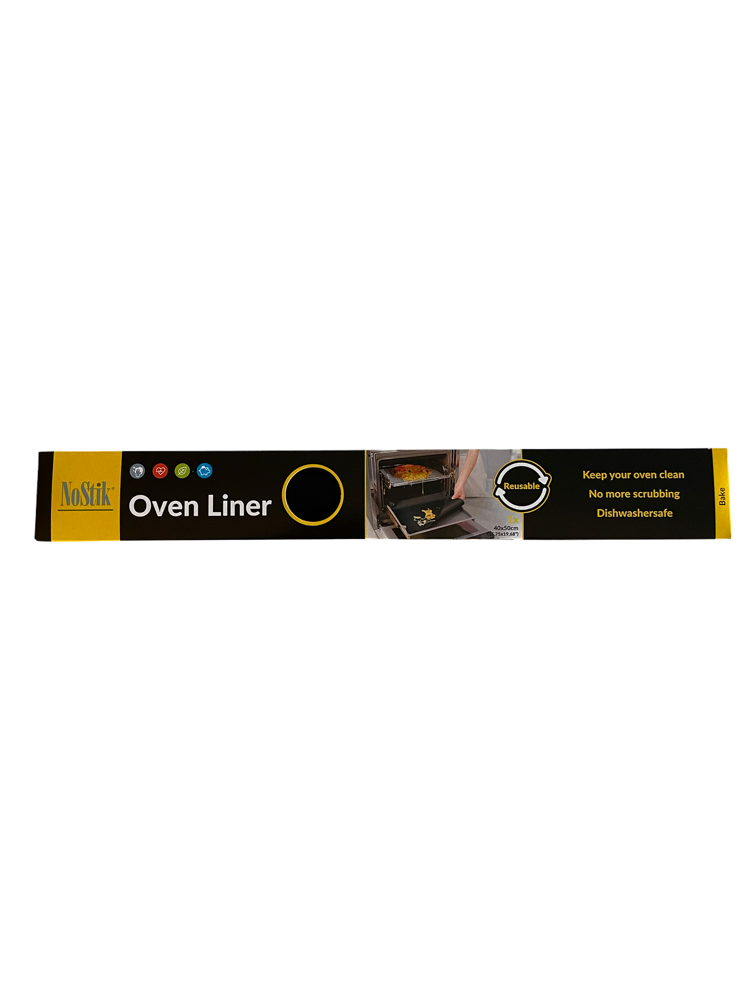 Nostik Oven Protector Heavy Duty Black (Regular or Large Size)
