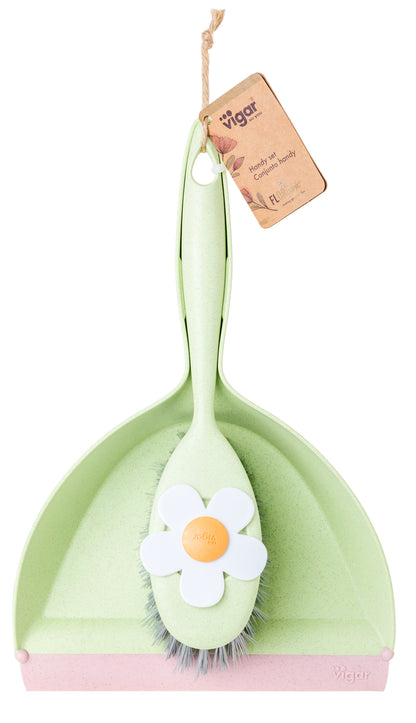 Vigar Florganic Dustpan & Brush