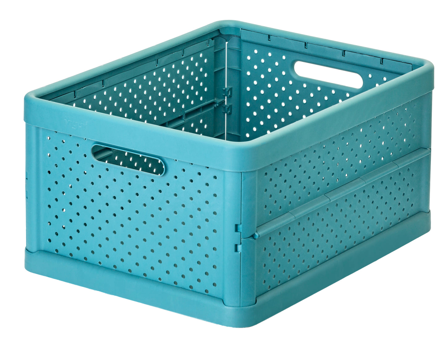 Vigar 32L Compact Foldable Crate (Multiple Colours Available)