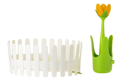 Vigar Flower Power Dish & Cutlery Drainer Set