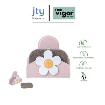 Vigar Florganic Suction Holder + Sponge