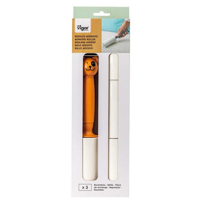 Vigar Pets Club Cat, Dog Pet Hair Remover + 3 Refills
