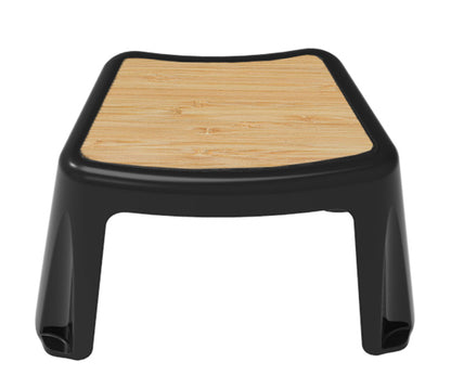 Vigar Bamboo 25cm Stool (Grey or Black Colour)