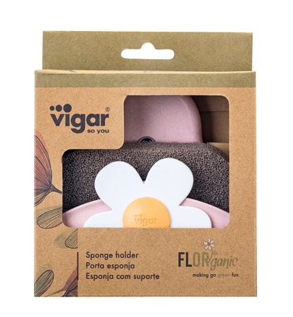 Vigar Florganic Suction Holder + Sponge