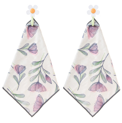 Vigar Florganic Hook With Suction  & Microfibre Cloth 2pc