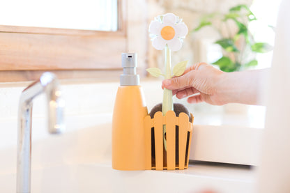 Vigar Florganic  3pc Sink Caddy Set + Dispenser (Pink or Orange Colour)