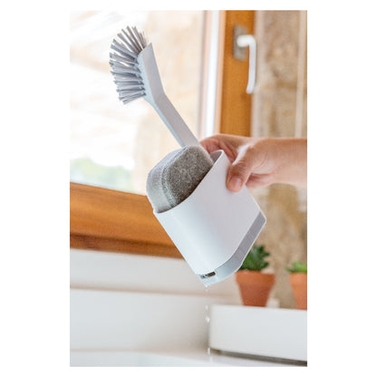 Vigar RengØ White Monobloc 3 pc Sink Caddy Set