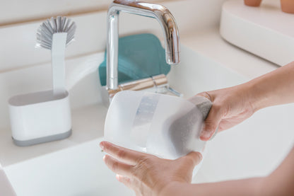 Vigar RengØ White Monobloc 3 pc Sink Caddy Set
