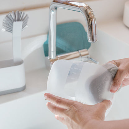 Vigar RengØ White Monobloc 3 pc Sink Caddy Set