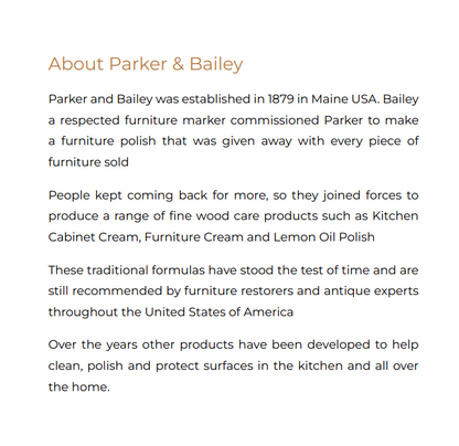 Parker & Bailey Coffee Machine Cleaner & De-Scaler Tablet