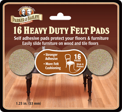 Parker & Bailey Felt 16 pc 1.25 Inch Oatmeal