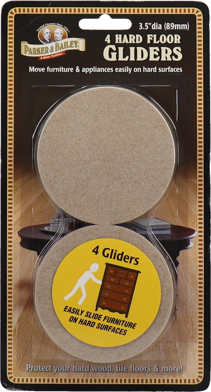 Parker & Bailey Hard Floor Glider (4 Pk)