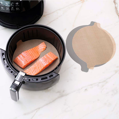 NoStik Silicon Air Fryer Liner Set of 2- Round
