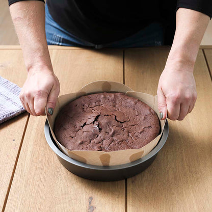 NoStik Silicon Cake Tin Liner- Round