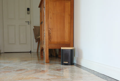 Eco Basics Rubbish Bin Square 3L, 6L (Black, White)