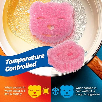White Magic Scrubtastic Scrub & Wipe Sponge