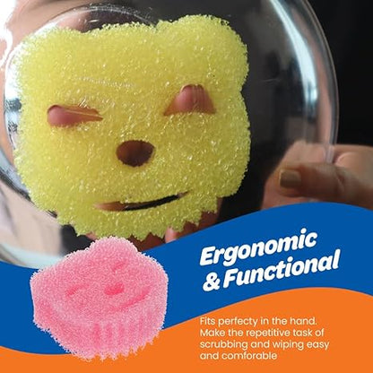 White Magic Scrubtastic Scrub & Wipe Sponge