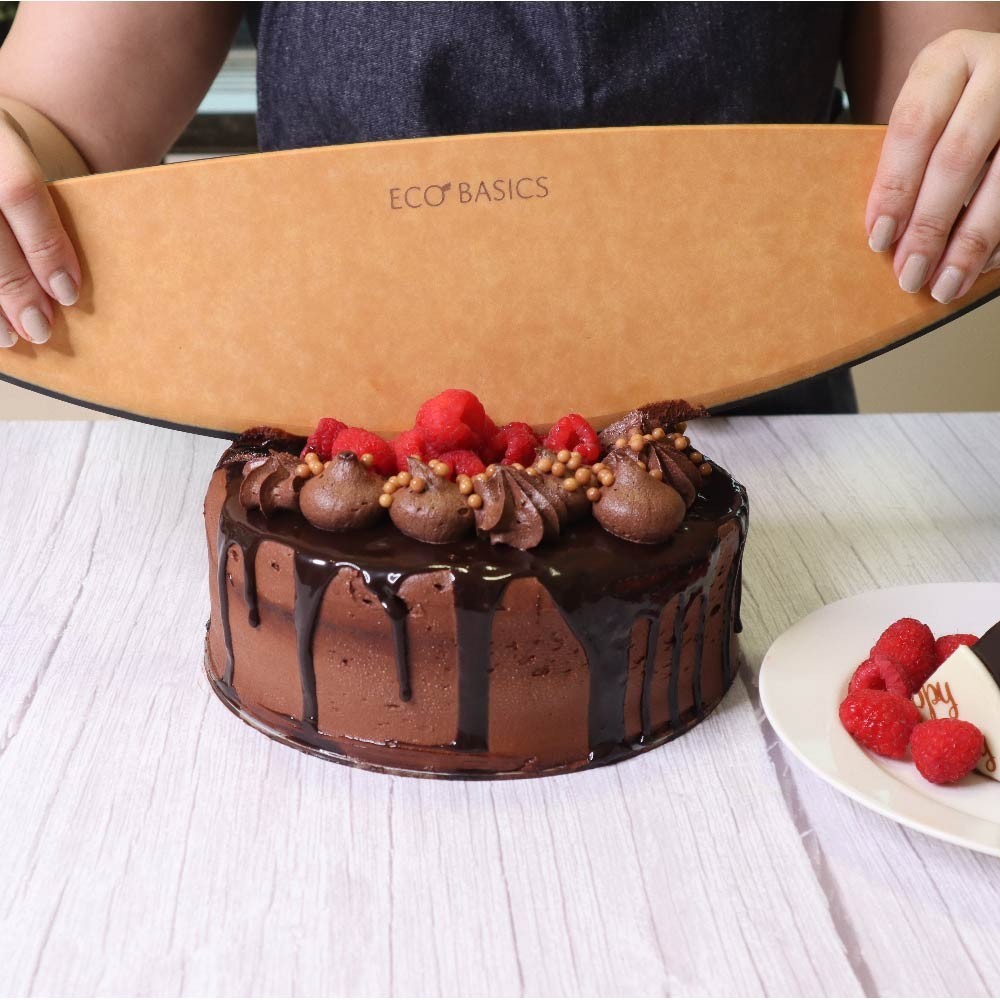 Eco Basics Pizza Cutter (Natural / Black)