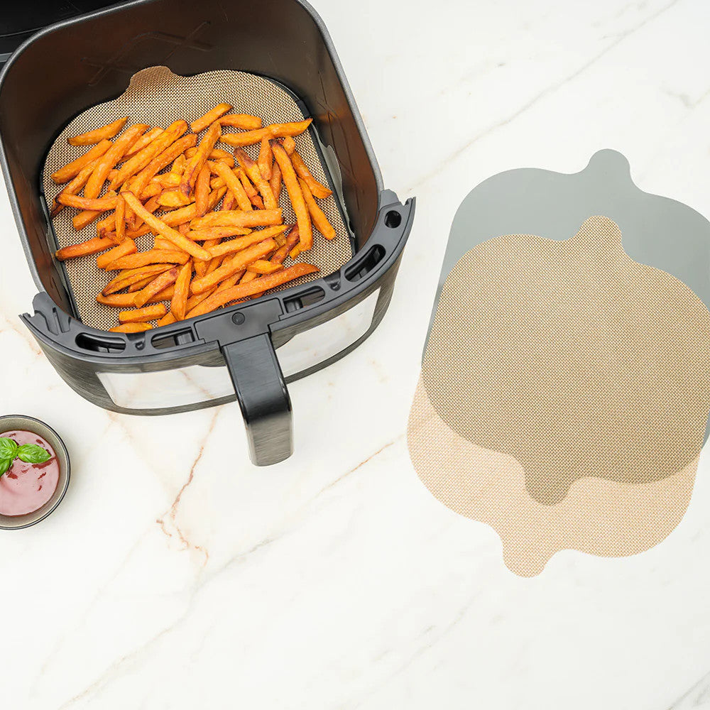 NoStik Square Air Fryer Liner Set of 2