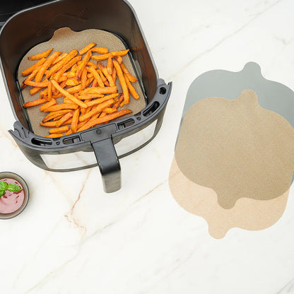 NoStik Square Air Fryer Liner Set of 2
