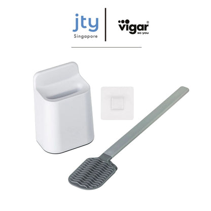 Essential Eco Wall mounted Toilet Set (Black/White)