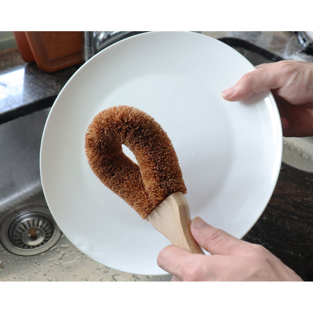 Eco Basics Natural Plus Dish Brush (Small, Large Size)